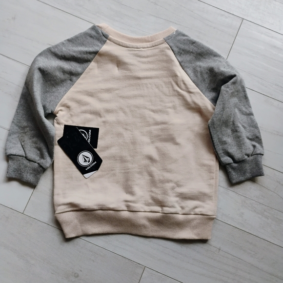 VOLCOM NEW Raglan Crewneck Sweatshirt,Sweatpants & Beanie - Picture 4 of 15